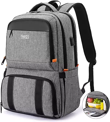 Lunch Backpack Insulated Cooler Backpack Lunch Box For Men Women 15.6 Inches R • $47.99