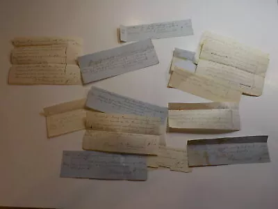 14 Antique Documents 1800s King William County Virginia J. O. Pollard Lot VTG • $0.01