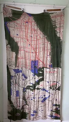 ONE HUNDRED STARS  Scarf Map New York Subway Large 40”x 79” Sheer Colorful • $25