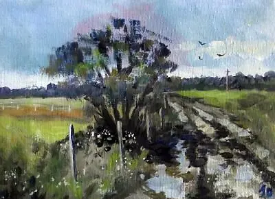 Fermanagh Landscape A IMPRESSIONIST OIL PAINTING  By Irish Artist JAYNE DALEY • £72.60