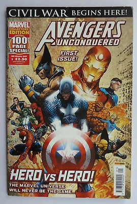 £3.25 • Buy Avengers Unconquered  #1 - Marvel UK Panini 4 February 2009 FN+ 6.5