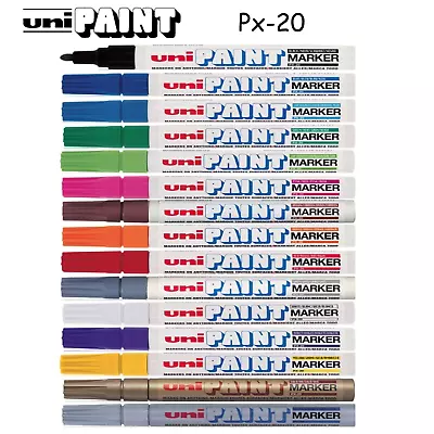 UNI-BALL UNIBALL PX-20 Large Paint Marker Pen - Many Colours Available • £35.99