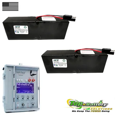 2pc Battery For Impact Medical 754 / M Eagle Uni-Vent Ventilator 326 750 765 • $130