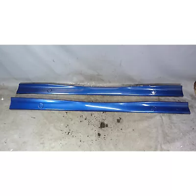 92-99 BMW E36 3-Series Exterior Side Skirt Rocker Panel Pair Avus Blue OEM • $262.50