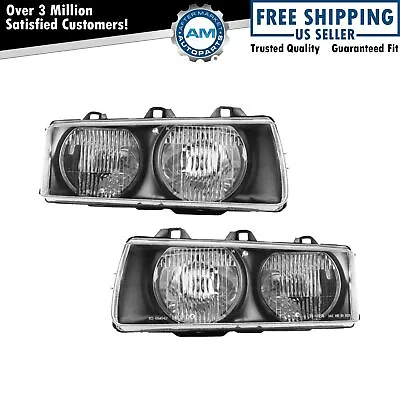 Headlights Headlamps Left & Right Pair Set Of 2 For 92-99 BMW E36 3 Series • $123.69