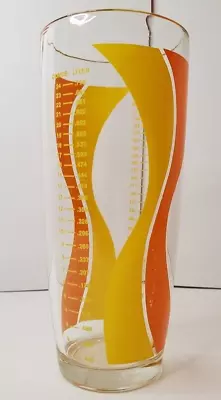 Vintage Irvinware 1970s Orange Yellow Martini Shaker Glass Only NO TOP 24 Ounce • $24.99