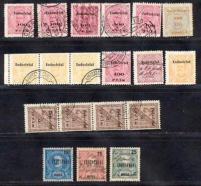 Mozambique Portuguese Early Industrial Revenues Fine Mint & Used Lot  A244 • $19.92