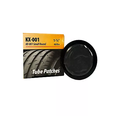 KEX KX-001 Inner Tube Patches 40 Units Of 1-5/8 In Round Vulcanizing Patches • $13.99