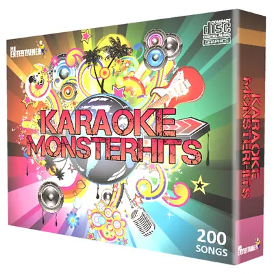 Karaoke CDG Pack. Mr Entertainer MONSTERHITS Family Party. 200 Greatest Songs • £24.99