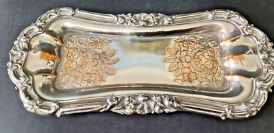£14.99 • Buy Good Decorative Real Antique Georgian Sheffield Plated Candle-snuffer Tray C1810
