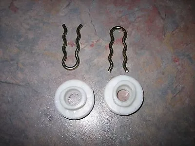 Saab 9-5 Window Regulator Repair Guide Rollers  (2x) White -  Front Left/Right • $4.99