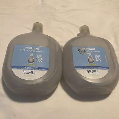 Method Gel Hand Wash Soap Refill Sweet Water Plant Based Refil 34oz Lot Of 2 • $29