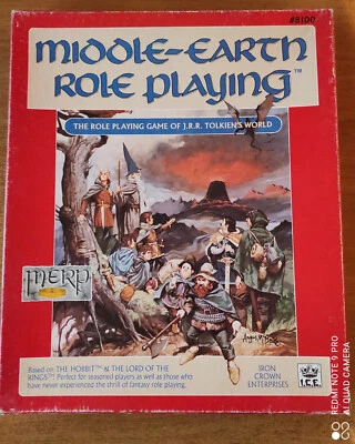 £137.14 • Buy 1986 MERP RPG 2nd US Edition - ICE - Middle-earth: The Role-playing Game