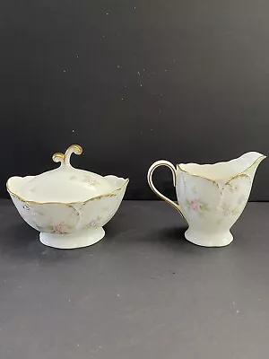 Mikasa Endearment Sugar Bowl With Lid And Cream Jug - Indonesia • $182.15