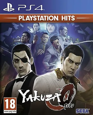 Yakuza 0 PS4 - Ps Hits - UK New Sealed PLAYSTATION 4 Ryu Ga Kotoku Zero Pal • £41.48