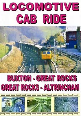 Cab Ride (DVD) Drivers Eye View BUXTON GREAT ROCKS ALTRINCHAM ICI Hoppers • £10