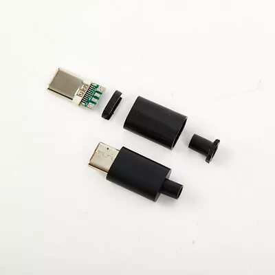 5/10 Pcs Type-C Micro USB Connectors Male Jack Plug Electrical Terminals CaMF • $3.42