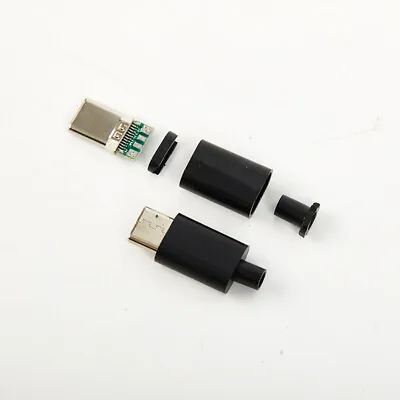 5/10 Pcs Type-C Micro USB Connectors Male Jack Plug Electrical Terminals CaWE • $1.86