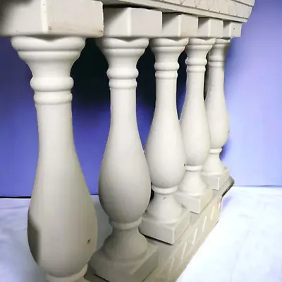 Garden Column Concrete Mold Roman Plaster Precast Baluster Mould Balustrades • $158