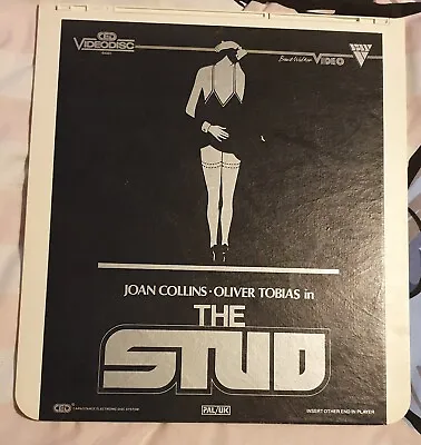 Joan Collins In The Stud - CED  44001 VideoDisc (PAL/UK) • $19.34