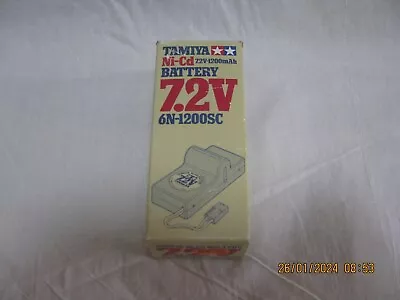 Tamiya 7.2v Hump Battery Boxed With Inserts USED • $89.91