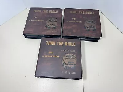 Thru The Bible With J. Vernon McGee Vol. 89 & 12 With 3 Missing Tapes Rv • $59.90