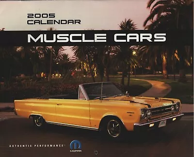 MOPAR - Muscle Cars - 2005 Calendar • $10.50