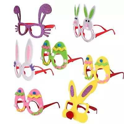 Novelty Easter Bunny Eyeglasses Dress Up Costume Accessories Gifts Easter • £4.14