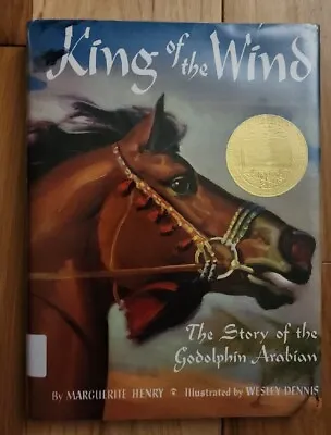 King Of The Wind : The Story Of The Godolphin Arabian By Marguerite Henry 1990 • $18
