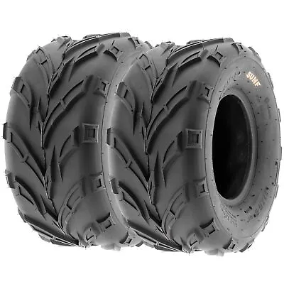 Pair Of 2 20x10-10 20x10x10 Quad ATV All Terrain AT 6 Ply Tires A004 By SunF • $121.98