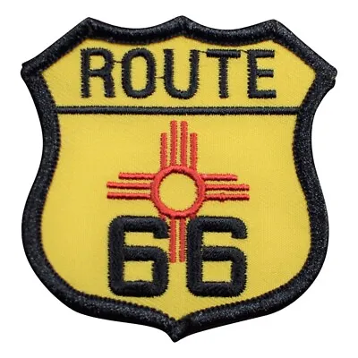 New Mexico Patch -  Route 66 Gallup Laguna Milan Albuquerque 2.5  (Iron On) • $3.74