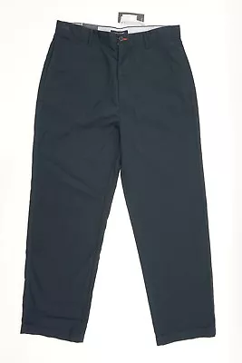 Tommy Hilfiger Mens Pants Christopher Button Fly Chino Sky Captain Navy 32 X 30 • $22.99