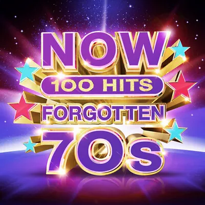 Various Artists : Now 100 Hits: Forgotten 70s CD Box Set 5 Discs (2019) • £13.02