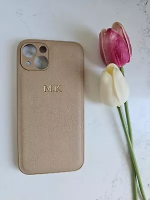 Original Michael Kors Case For Apple IPhone 13 - Beige  Gold • $22