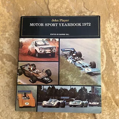 John Player Motor Sport Year Book 1972 F 1 Sports Cars Endurance Rally & Others • £7