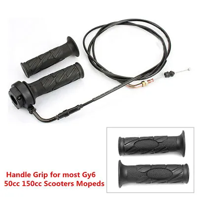 1 Pair Handle Grip Scooter Accessories For GY6 125-150CC Throttle Line Assembly • $22.40