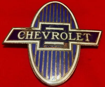 $125 • Buy Rare Vintage Chevrolet Grille Emblem Badge Chevy Bowtie D.l. Auld Co Columbus,o.