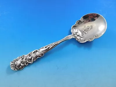 Raphael By Alvin Sterling Silver Preserve Spoon 7 3/8  Art Nouveau Vintage • $609