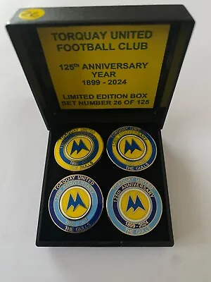CAMBRIDGE UNITED Football Club FC Badge Enamel PROMOTION R-UP L/E 2021 PIN No.21 • £15.99