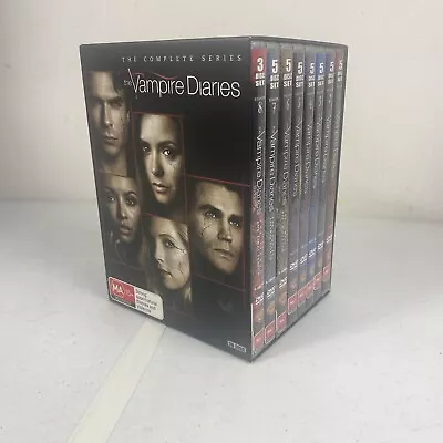 The Vampire Diaries The Complete Series Season 1-8 DVD Region 4 PAL Free Postage • $59.95