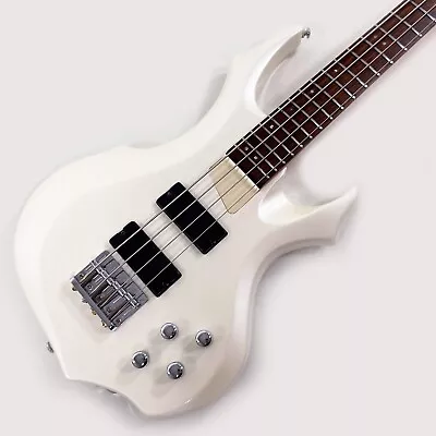 Grass Roots G-FR-52B PW Forest Type Electric Bass Guitar 24Frets Pearl White • $320