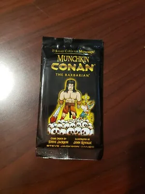 Munchkin  Conan: The Barbarian  Booster Pack Steve Jackson Games Sealed • $12