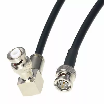 HT/MHV Plug 90° To Standard BNC 75Ω High Voltage Procedure DC Test Cable 1~16FT • $9.31