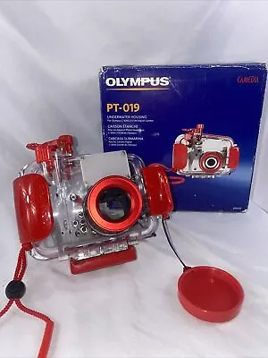 Olympus PT-019 Waterproof Underwater Digital Camera Housing Olympus C5000 200431 • $49.99