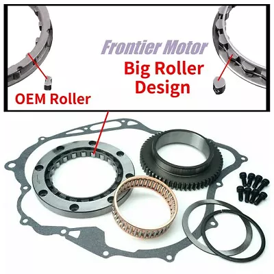 $80 • Buy Big Roller Starter Clutch Gasket Gear For Yamaha V Star 1100 XVS1100 1999-2009
