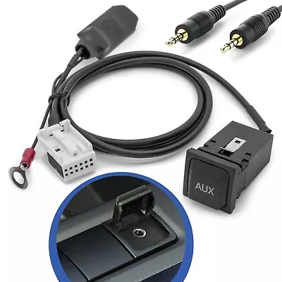 AUX IN Adapter Cable Built-in Female For RCD 200 210 300 310 500 510 RNS MFD 2 • $32