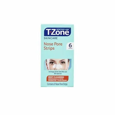 T-Zone Skincare Nose Pore Strips 6 Strips - NEW  • £4.49