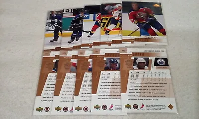 2000-01 Upper Deck Hockey Part. Base Set 300-399 Pick Cards That You Want/need. • $1