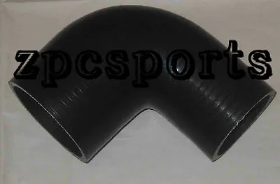 Black 2.5  To 2.75  90 Degree Silicone Elbow Reducer Coupler New Silicon Turbo • $19.88