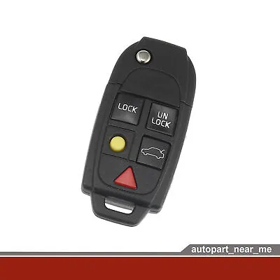 Car Key Fob Shell 5 Button Remote Control Key Case Fits For Volvo XC90 - 1pcs • $12.34